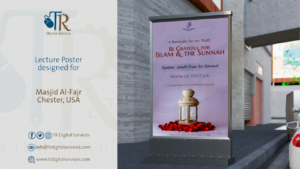 Lecture poster for Masjid Al-Fajr