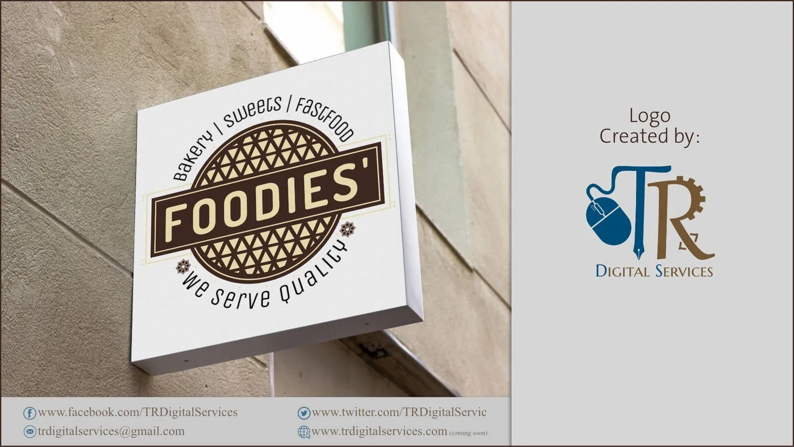 Foodies’ Bakery & Sweets Logo Design - Project Image