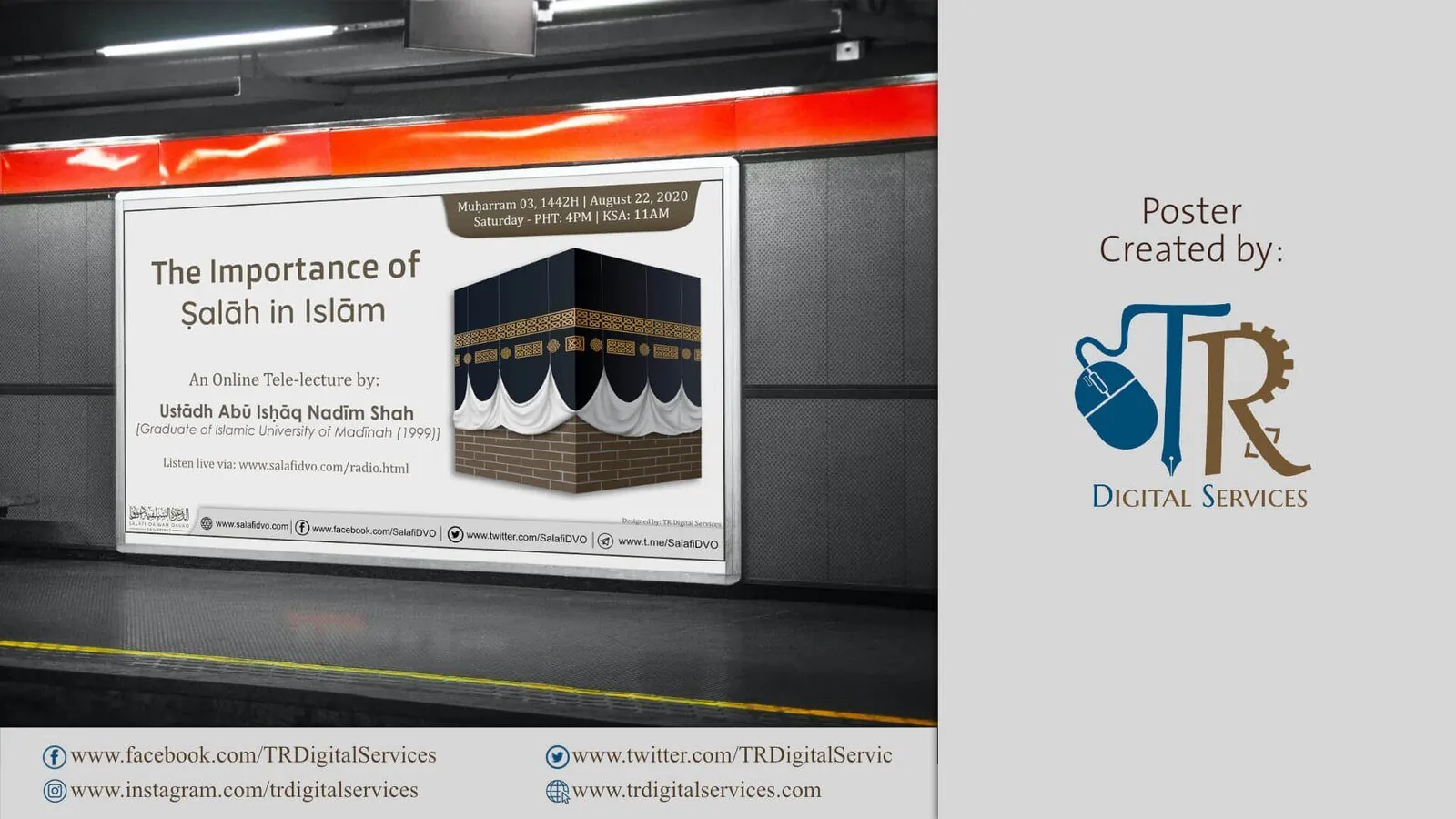 The Importance of Salah in Islam – Poster Design - Project Image