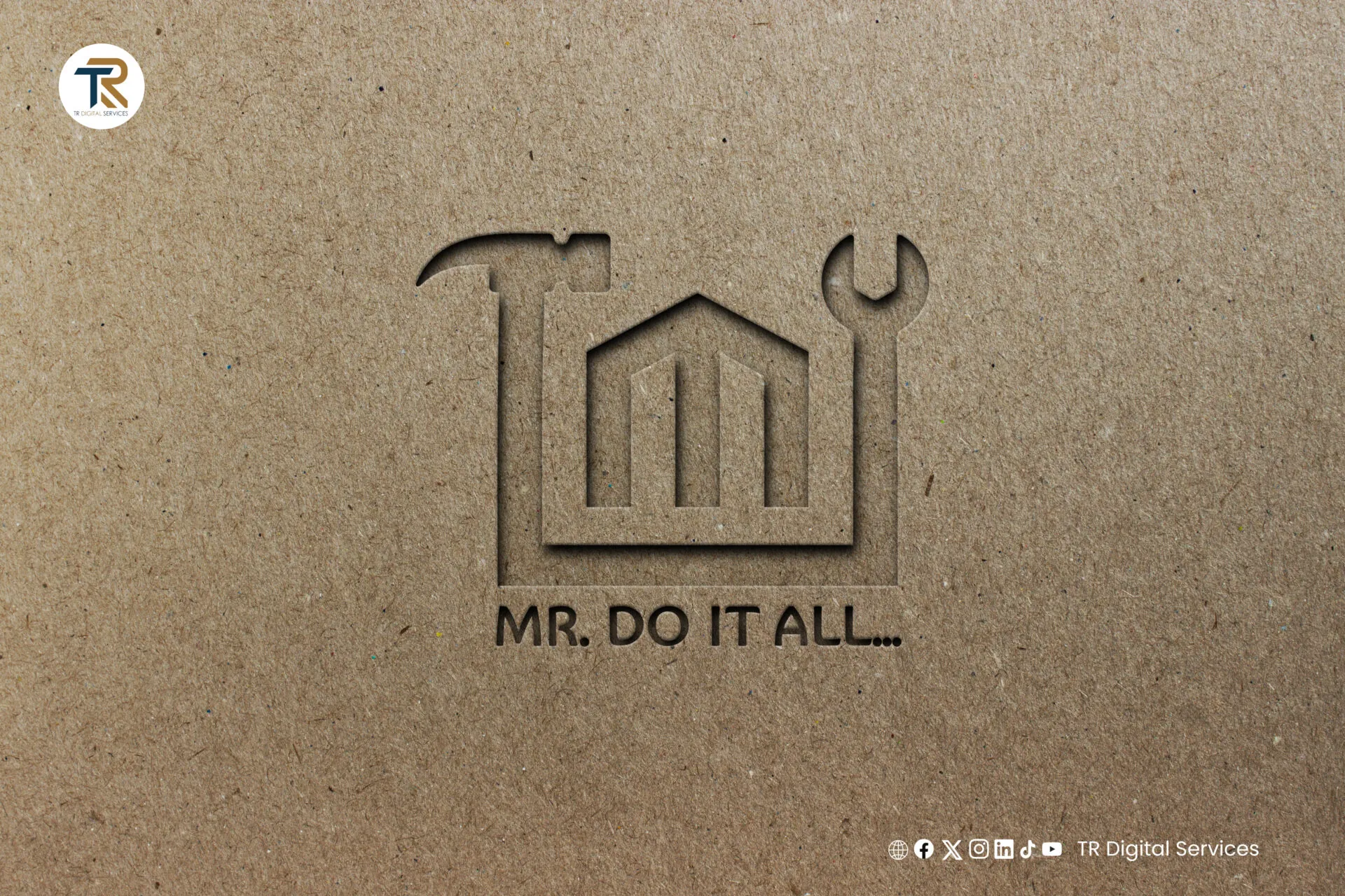 Mr. Do It All – Logo Design for a Multifunctional Service Brand - Project Image
