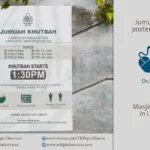 Jumuah Khutbah Poster: Al-Rahma Centre