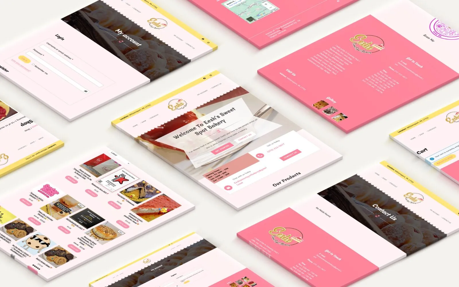 Eesh’s Sweet Spot Bakery E-commerce Website - Project Image