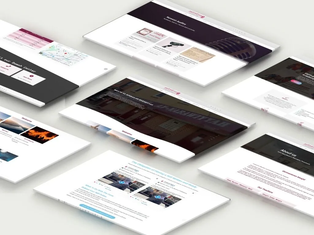 Website for Germantown Masjid - Project Image