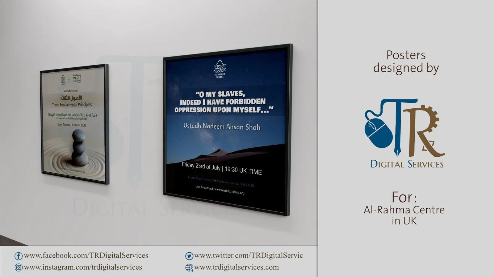 Islamic Learning Posters for Community Outreach - Project Image