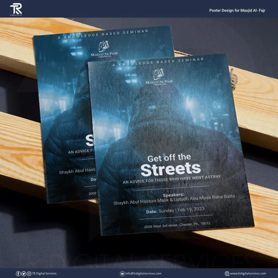 Seminar Poster Design for Masjid Al-Fajr - Project Image