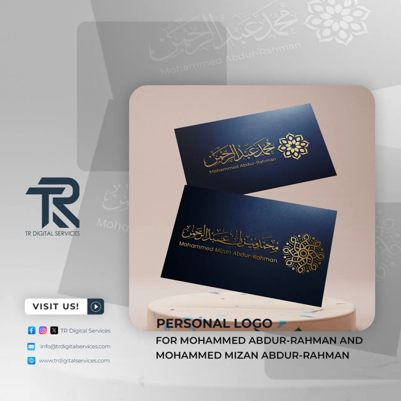 Personal Identity in Timeless Arabic Calligraphy - Project Image