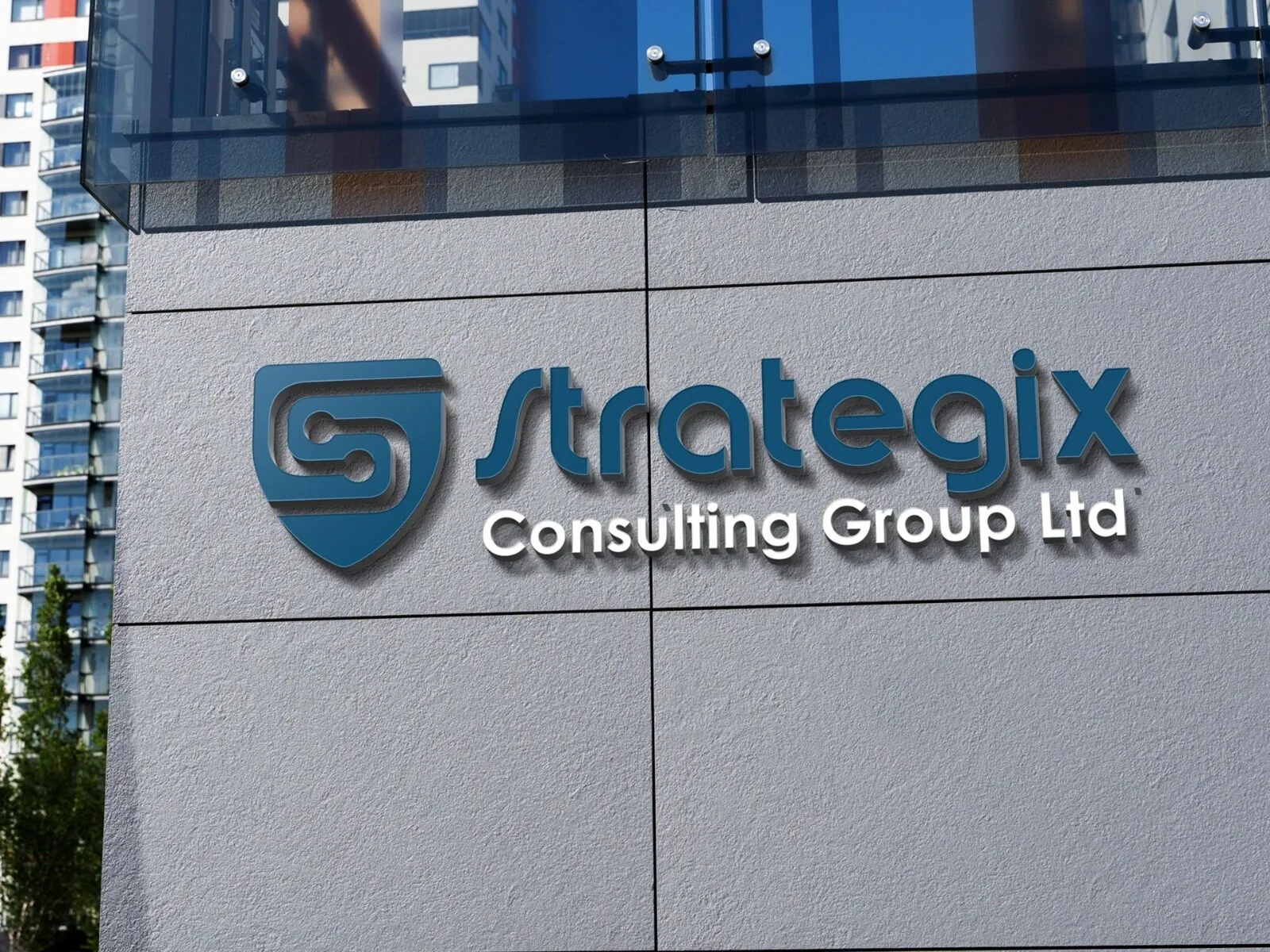 Modern & Trust-Building Logo Design for Strategix Consulting - Project Image