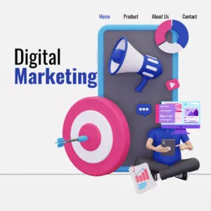 Website for digital marketing