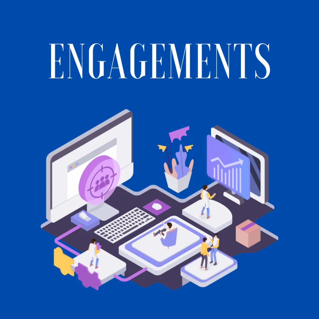 Social media engagement