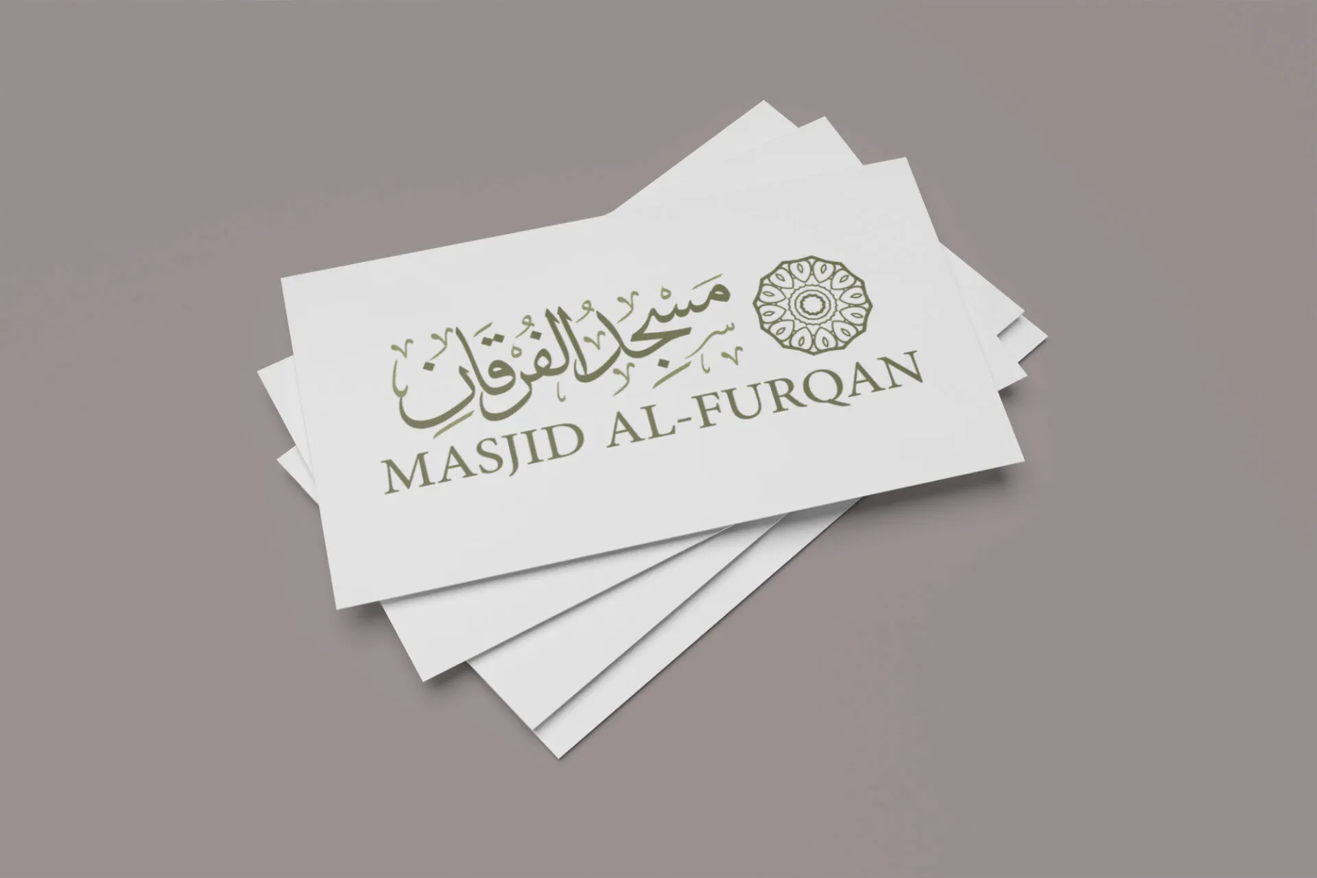 Business card mockup