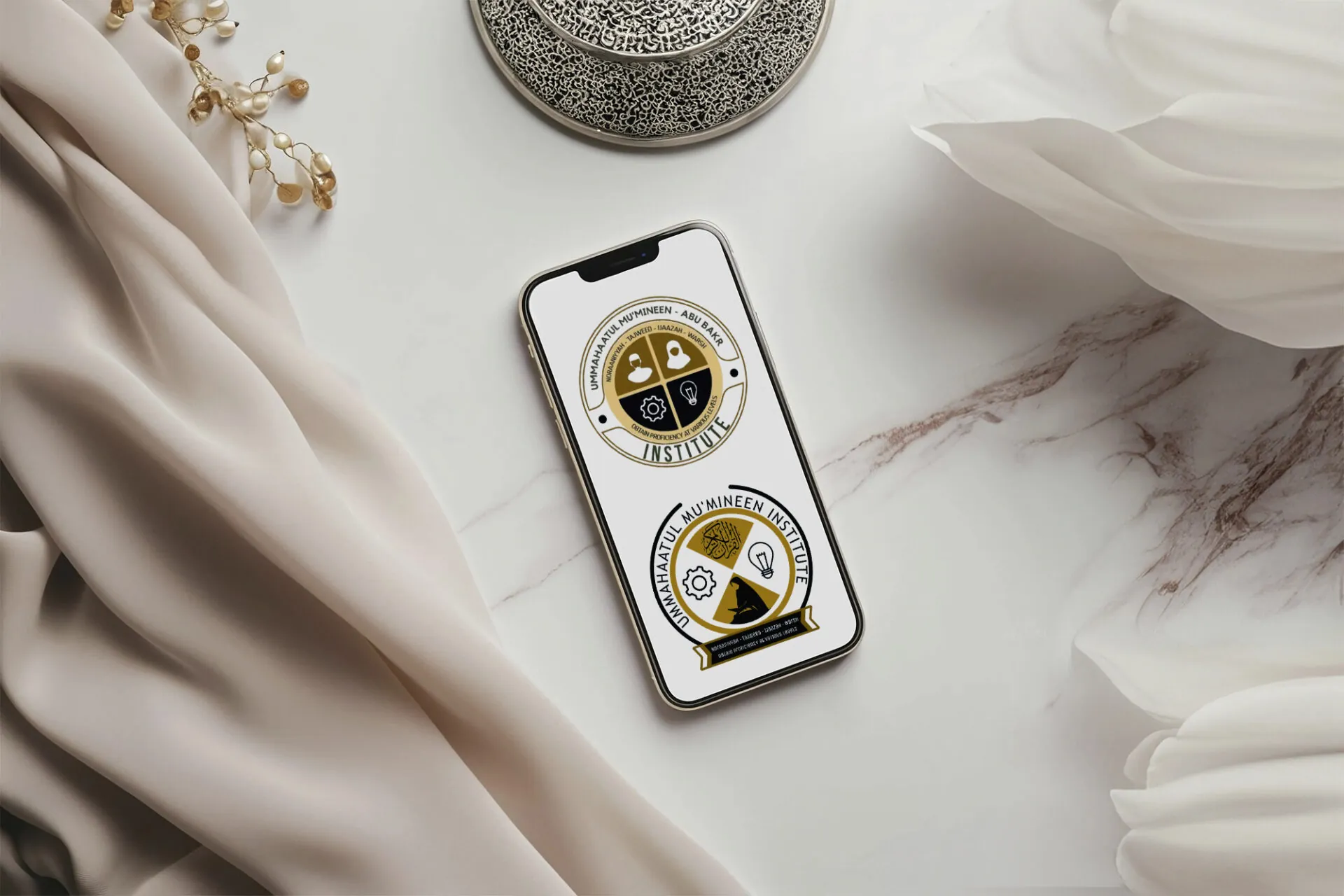 Islamic new year device mockup